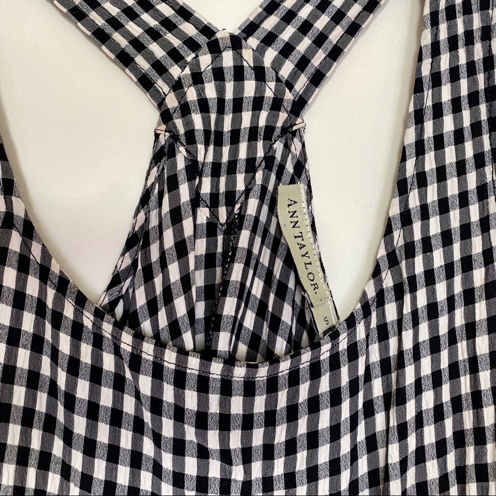 🛑SOLD🛑 Ann Taylor Gingham Mini Dress